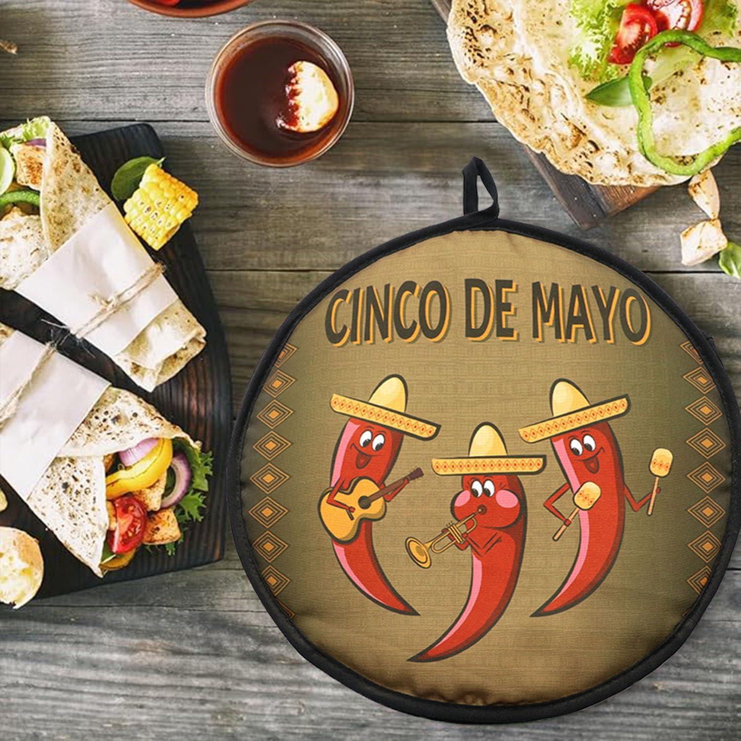 Calentador de Tortillas Aislado L7HWDP - Marrón, 10-12 Tortillas