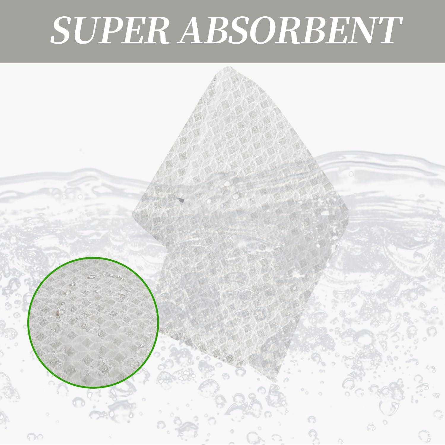 Forros Antideslizantes para Refrigerador Mehoodah 6PCS Pizarra Gris