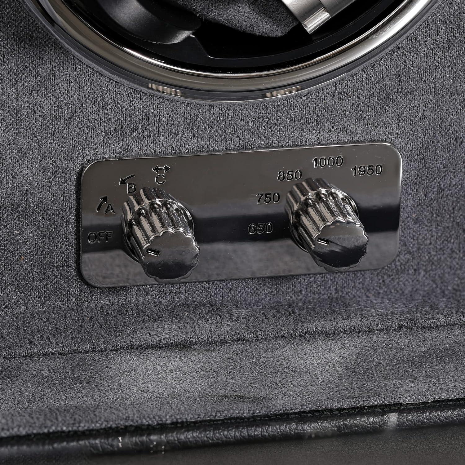 Winder para Relojes Automáticos ROTHWELL 4 Relojes Negro/Grey