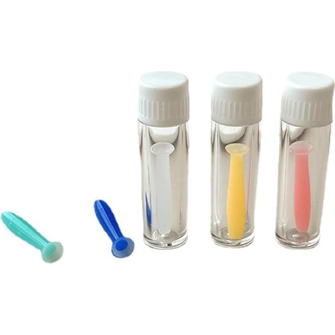 Extractor de Lentes de Contacto Silicona Suave Enyolidimk Azul