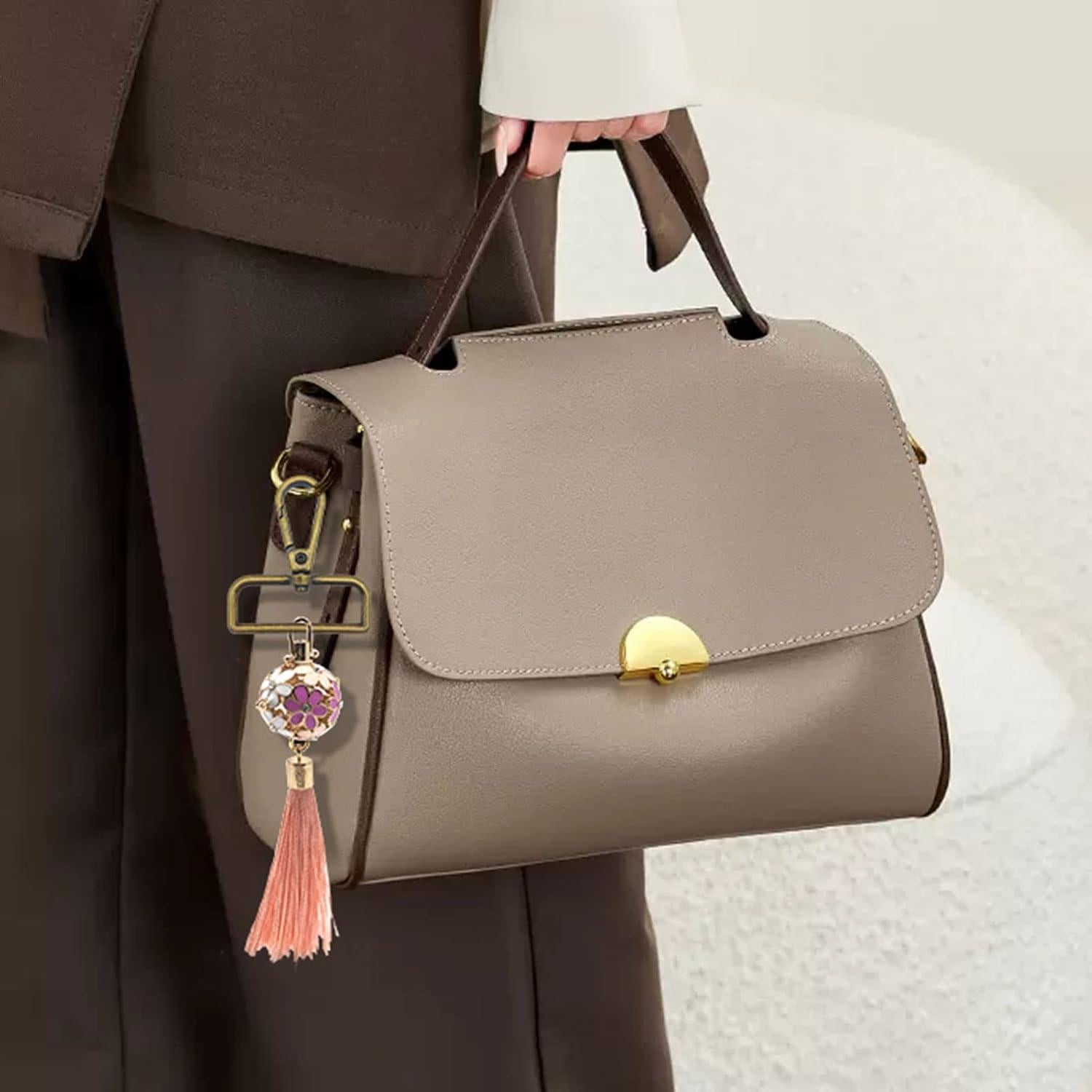 12 Cierres de Langosta D Ring Giratorio Oubaka Bronce Antiguo