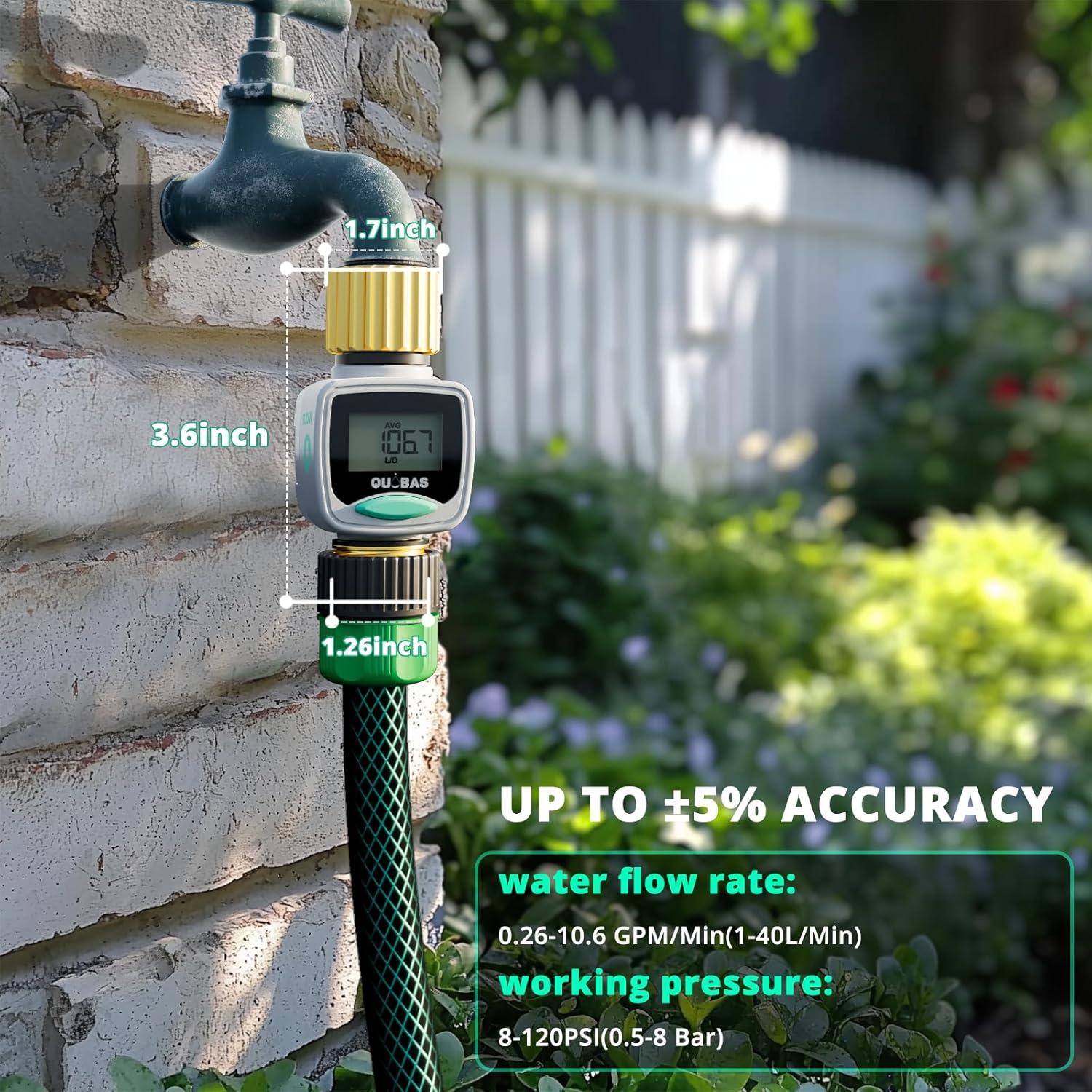 Medidor de Flujo de Agua QUOBAS WM1 con Sensor de Precisión