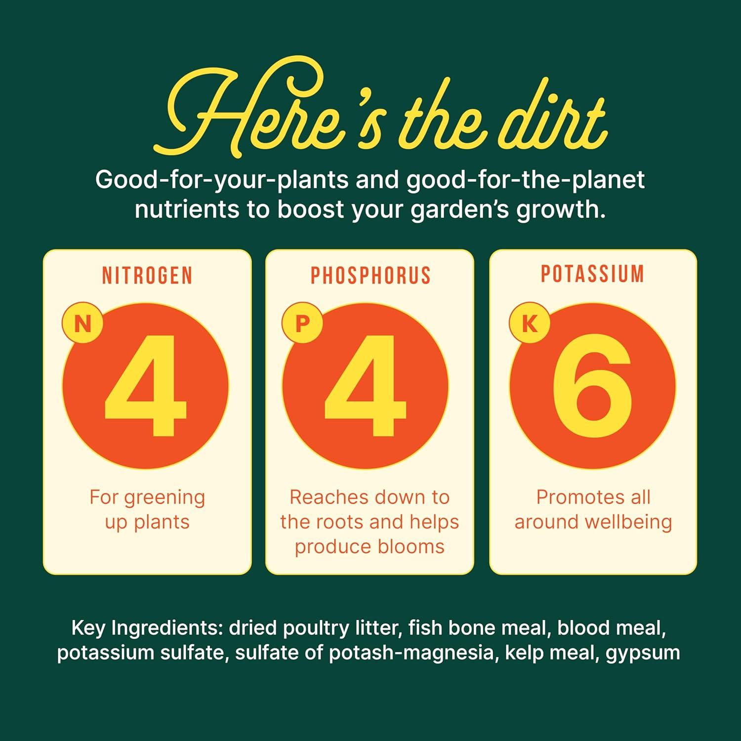 Fertilizante Orgánico para Plantas Sunday Flower & Bloom 0.91 kg