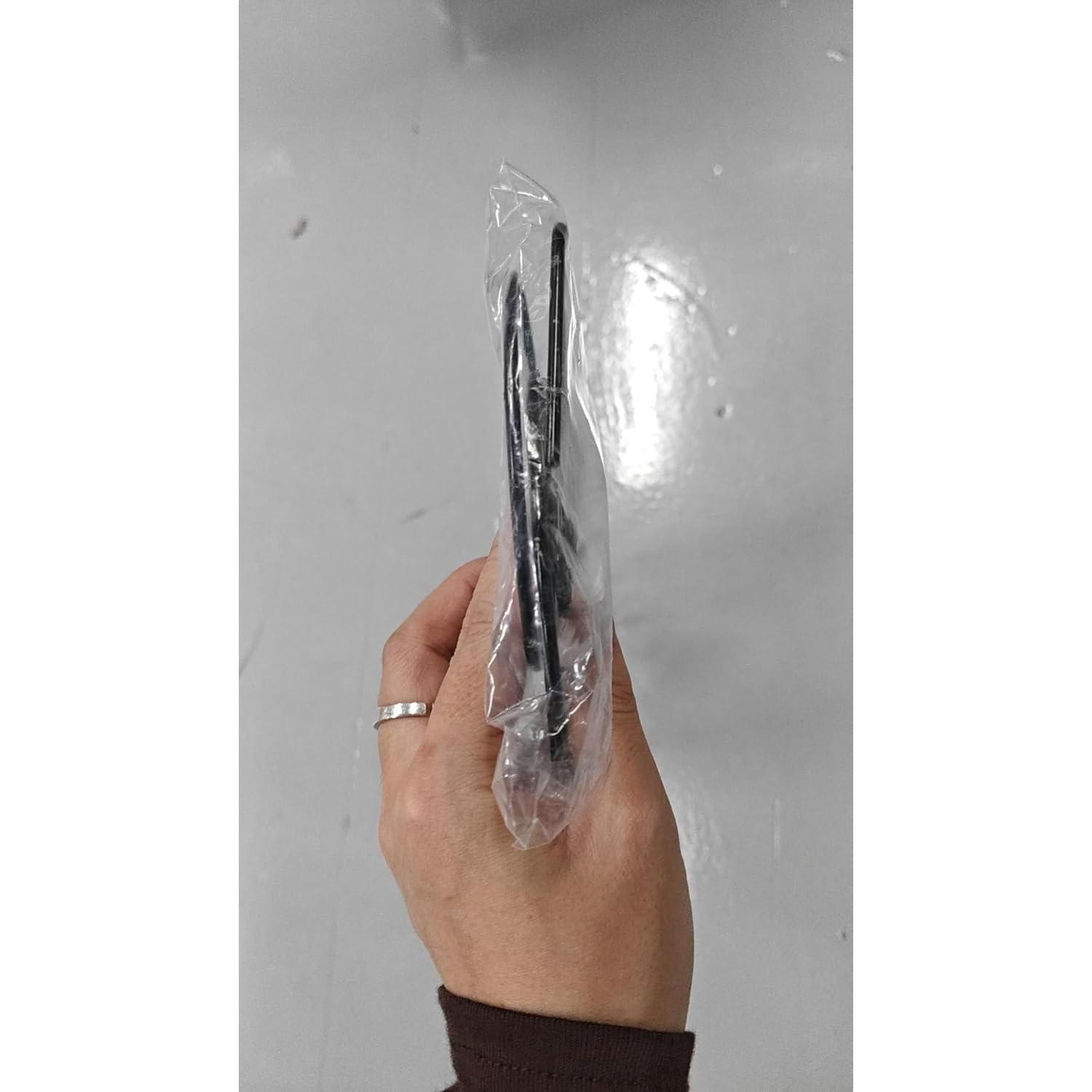 Trellis Metálico para Plantas CANIPHA 4 Pcs Negro 31x11.5cm