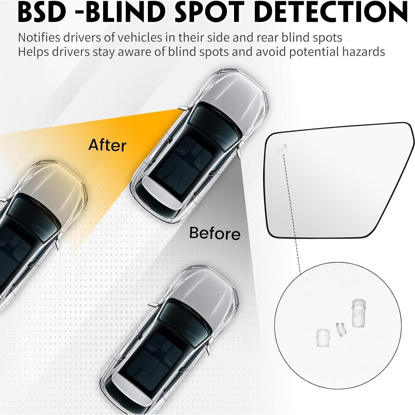 Espejo Calentado Izquierdo Convitex para Ford F150 2021-2024