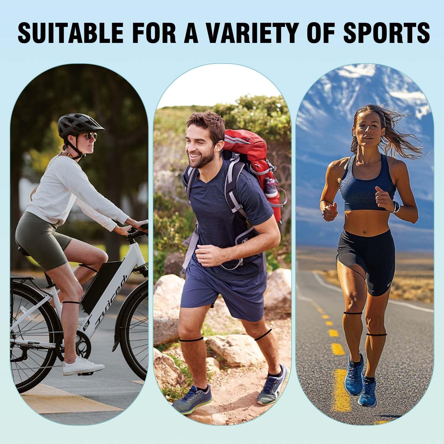 Correa de Soporte para Tendón Patelar Kecartu - Paquete de 2