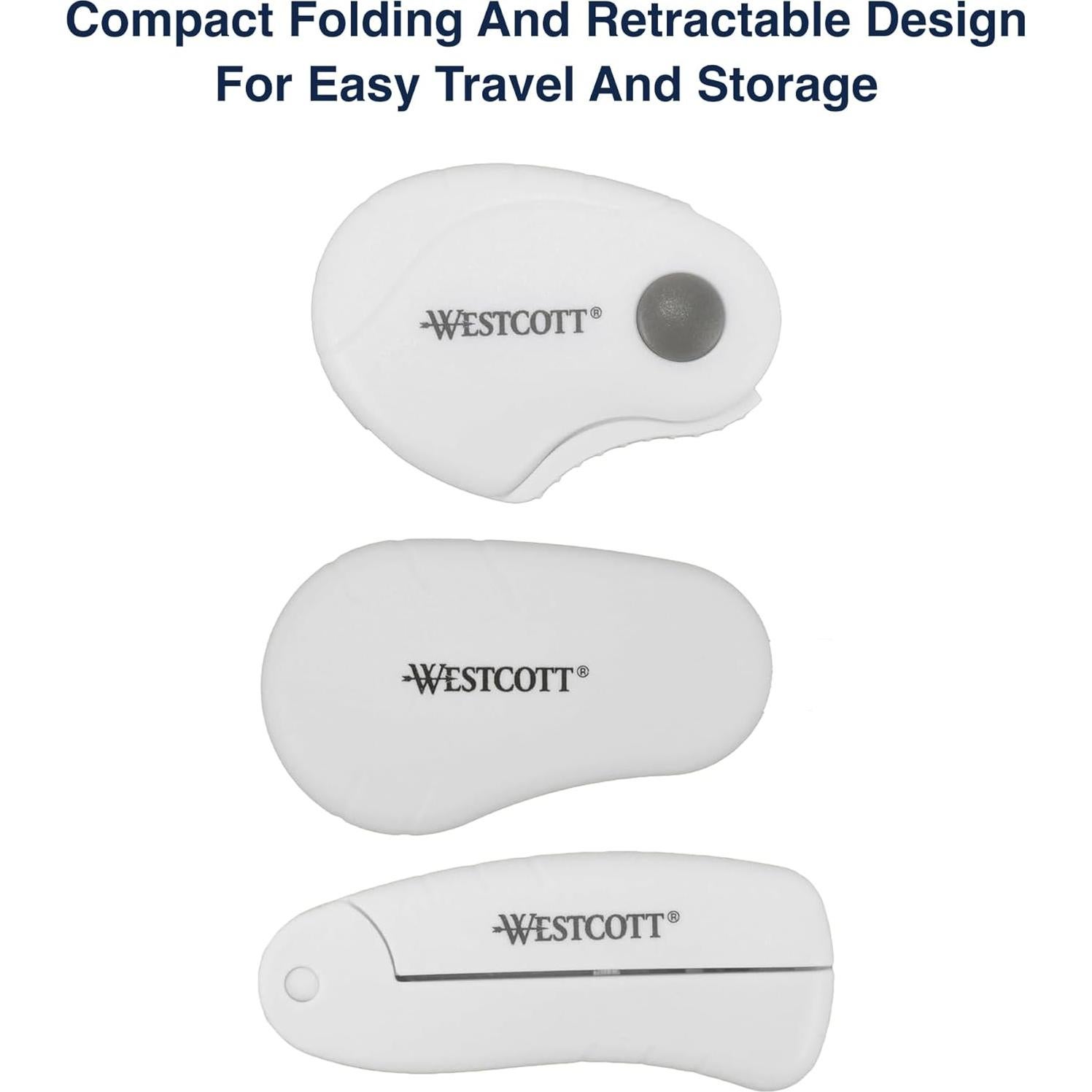 Juego de Viaje Mini 3 Piezas Westcott - Tijeras y Cortadores de Titanio