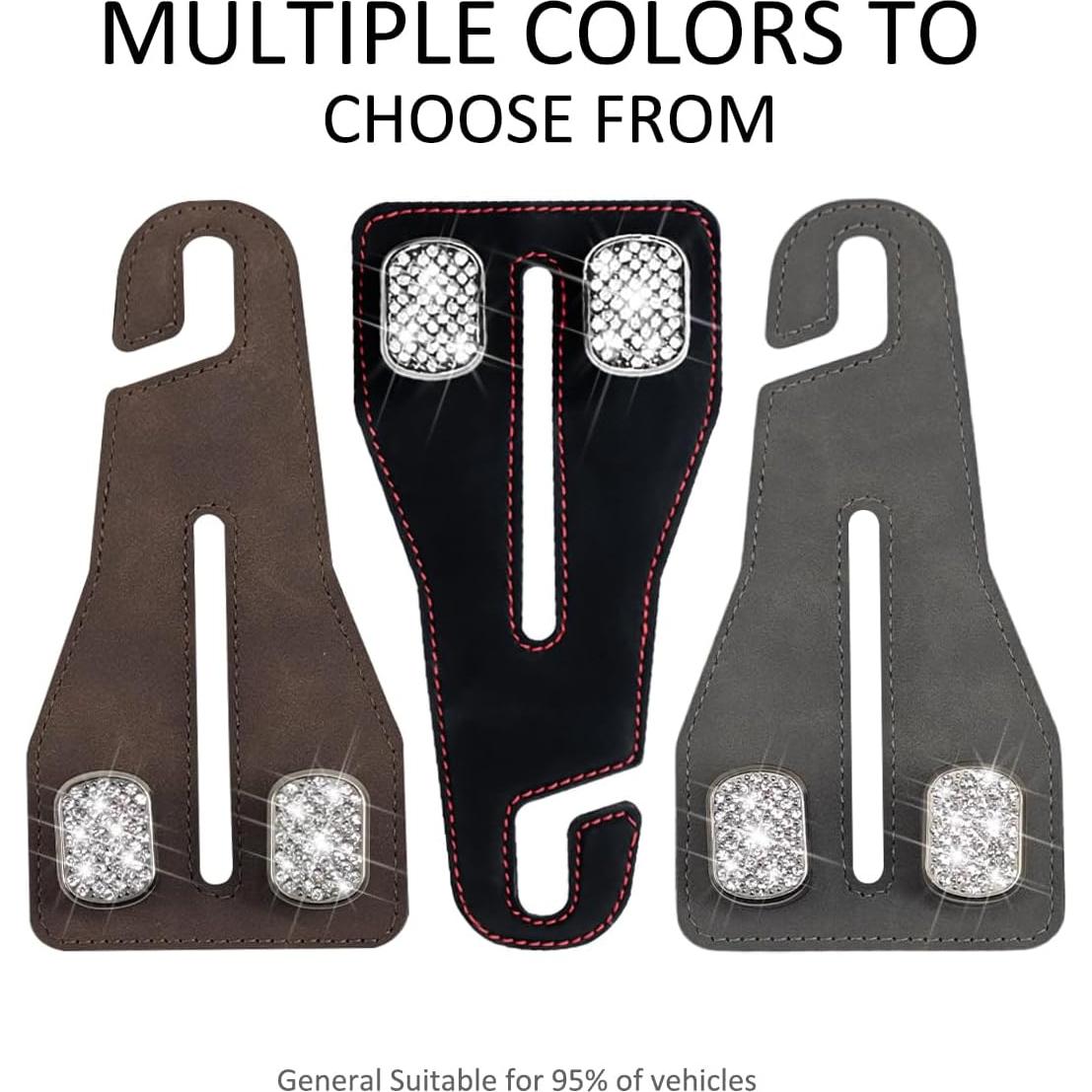 Gancho para Reposacabezas Zpana - 2 Pcs Negro Universal