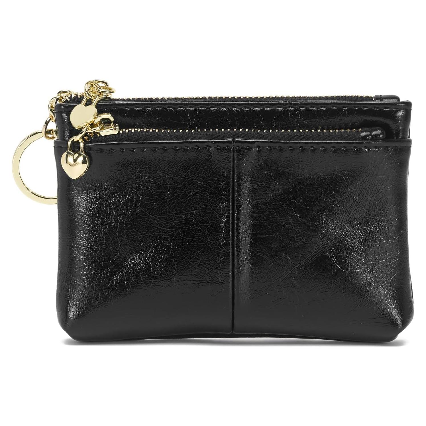 Monedero Mini de Cuero PU ZOOEASS para Mujeres - Negro