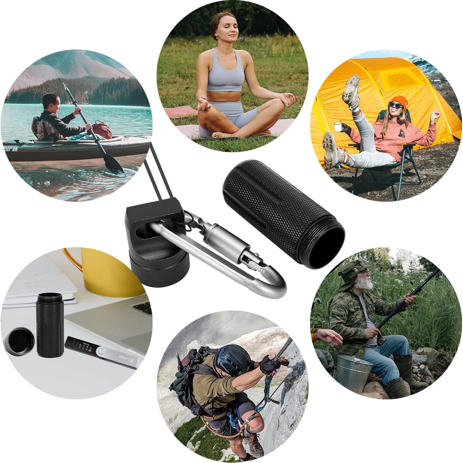 Funda de Aluminio para YubiKey 5/5C y Ledger Nano X/S - Impermeable