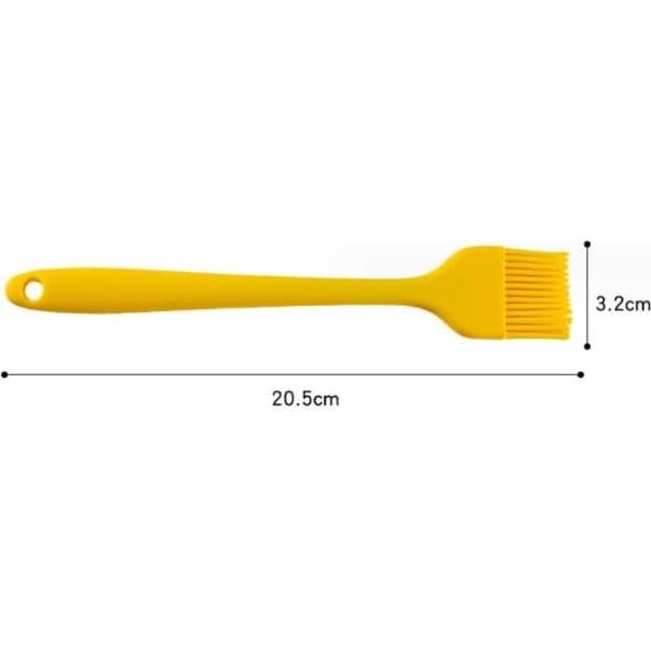 Brochas de Silicona para Basting ASEANAO - Set de 2, Negro