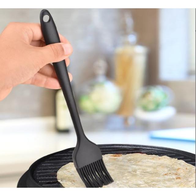 Brochas de Silicona para Basting ASEANAO - Set de 2, Negro