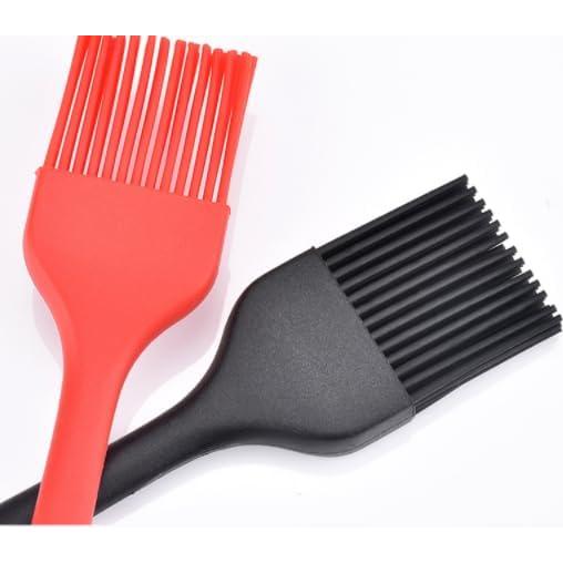 Brochas de Silicona para Basting ASEANAO - Set de 2, Negro