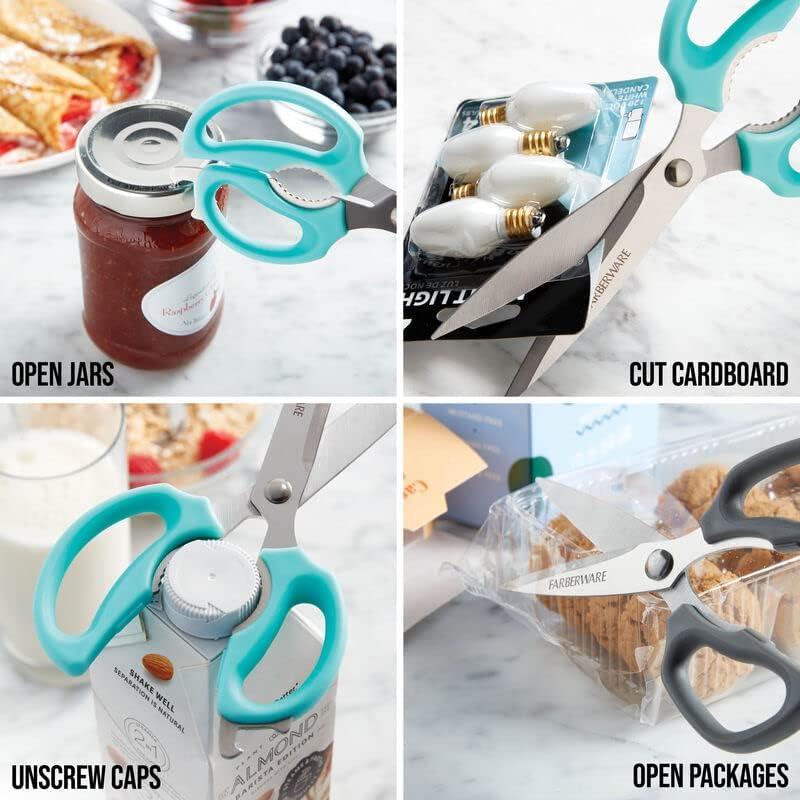 Tijeras de Cocina Farberware Comfort Grip 2 Piezas Acero Inoxidable