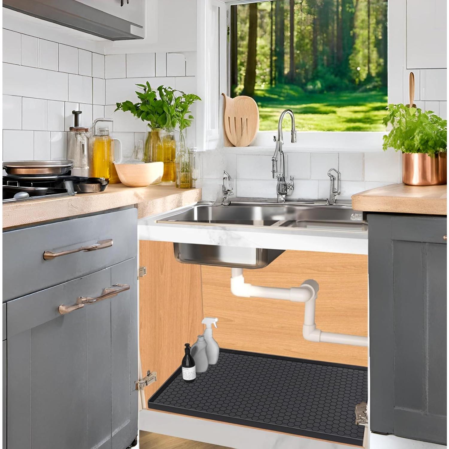 Alfombrilla Protectora de Silicona Jacooxi 22x19 cm Negra