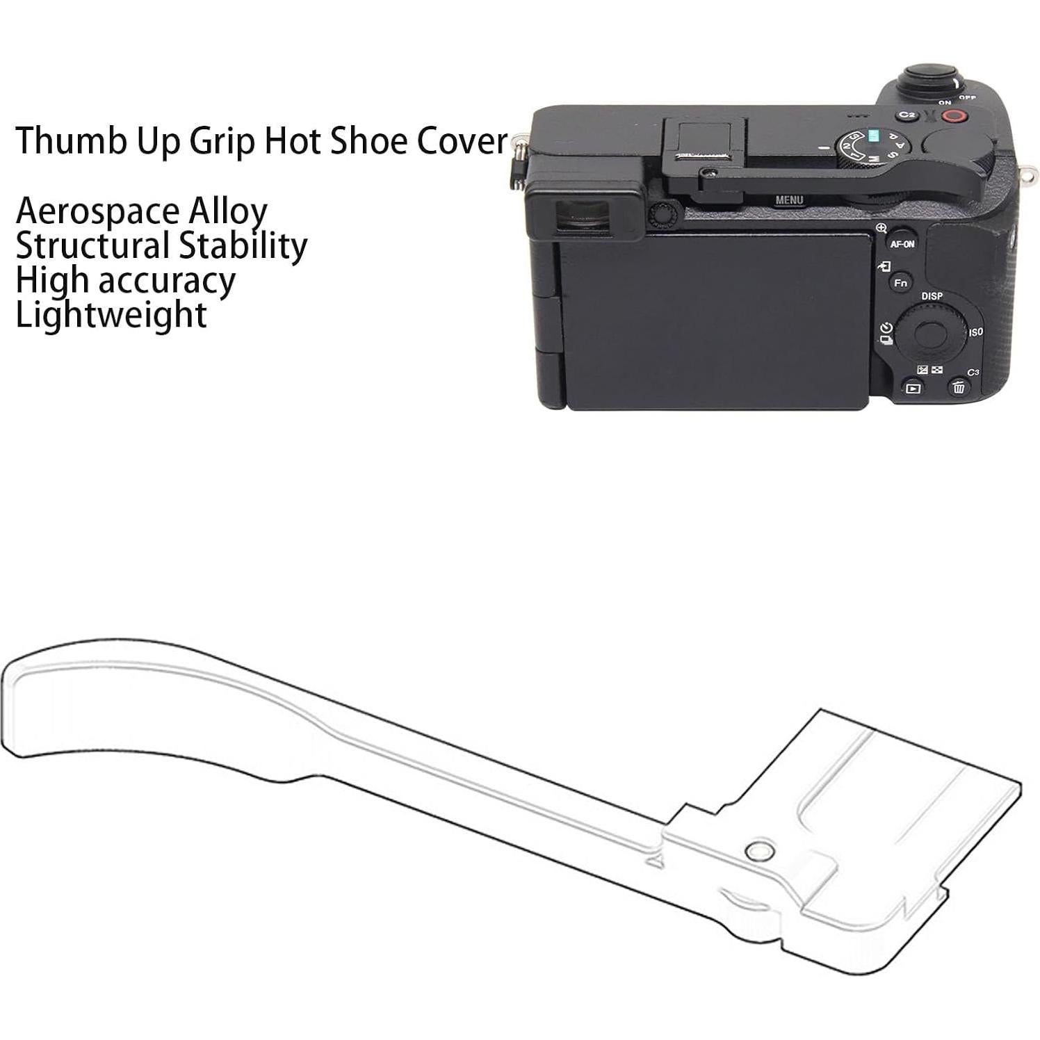 Cubierta de zapata caliente GOWENIC para cámara A6700 - Ergonomía y precisión