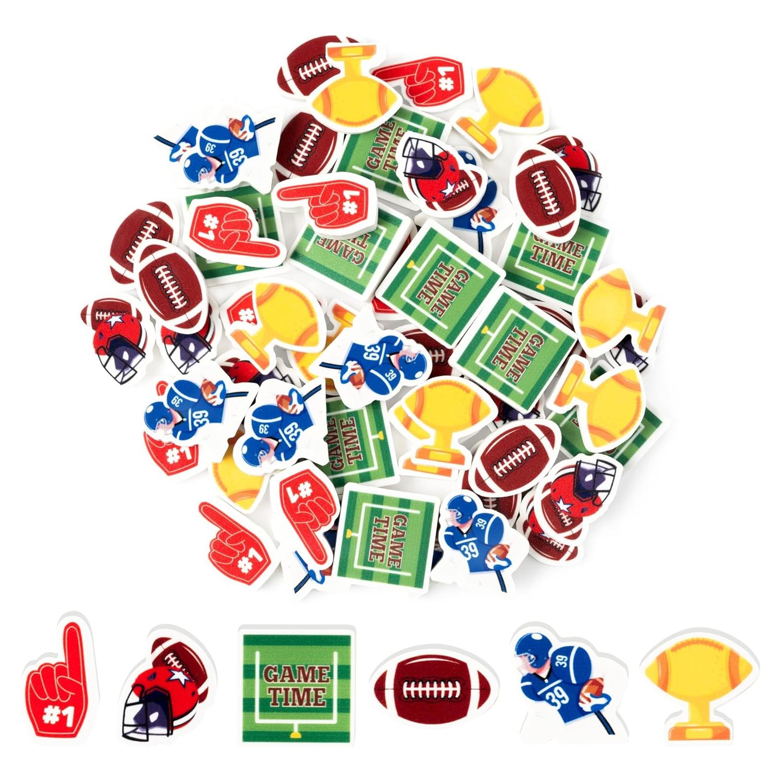 Borradores de Goma Temáticos de Fútbol - 60 Piezas DGjianfei