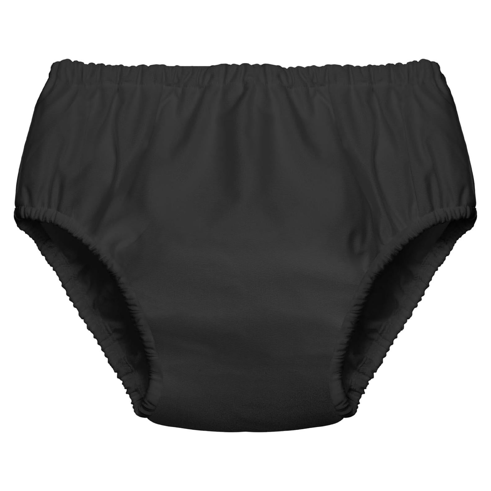 Pañal de natación reutilizable Amylove Mediano Negro