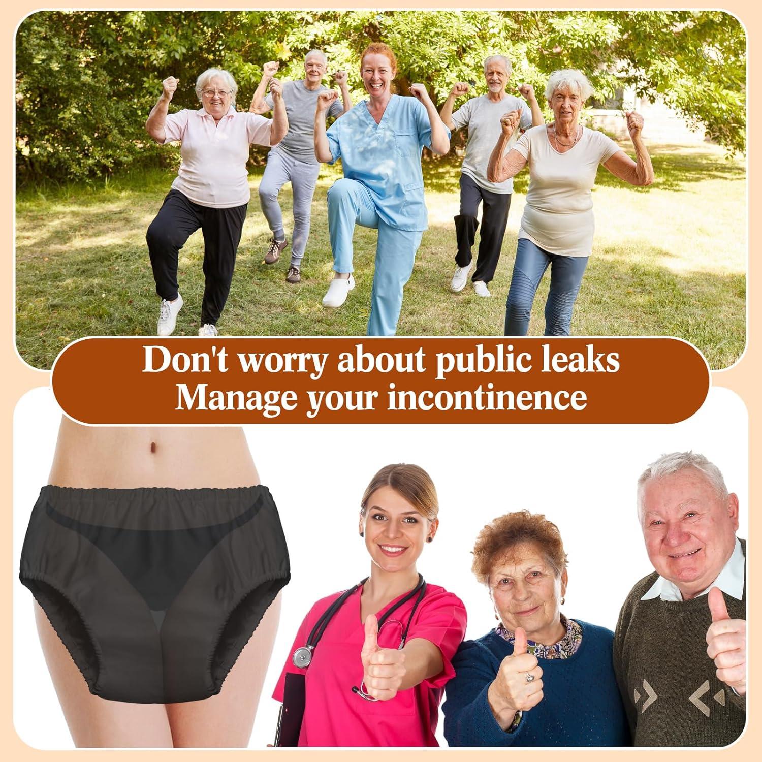 Pañal de natación reutilizable Amylove Mediano Negro