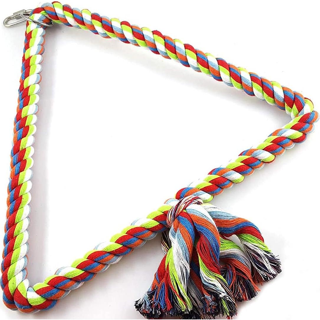 Columpio para Aves Litewood de Cuerda de Algodón Mediano 25x28cm