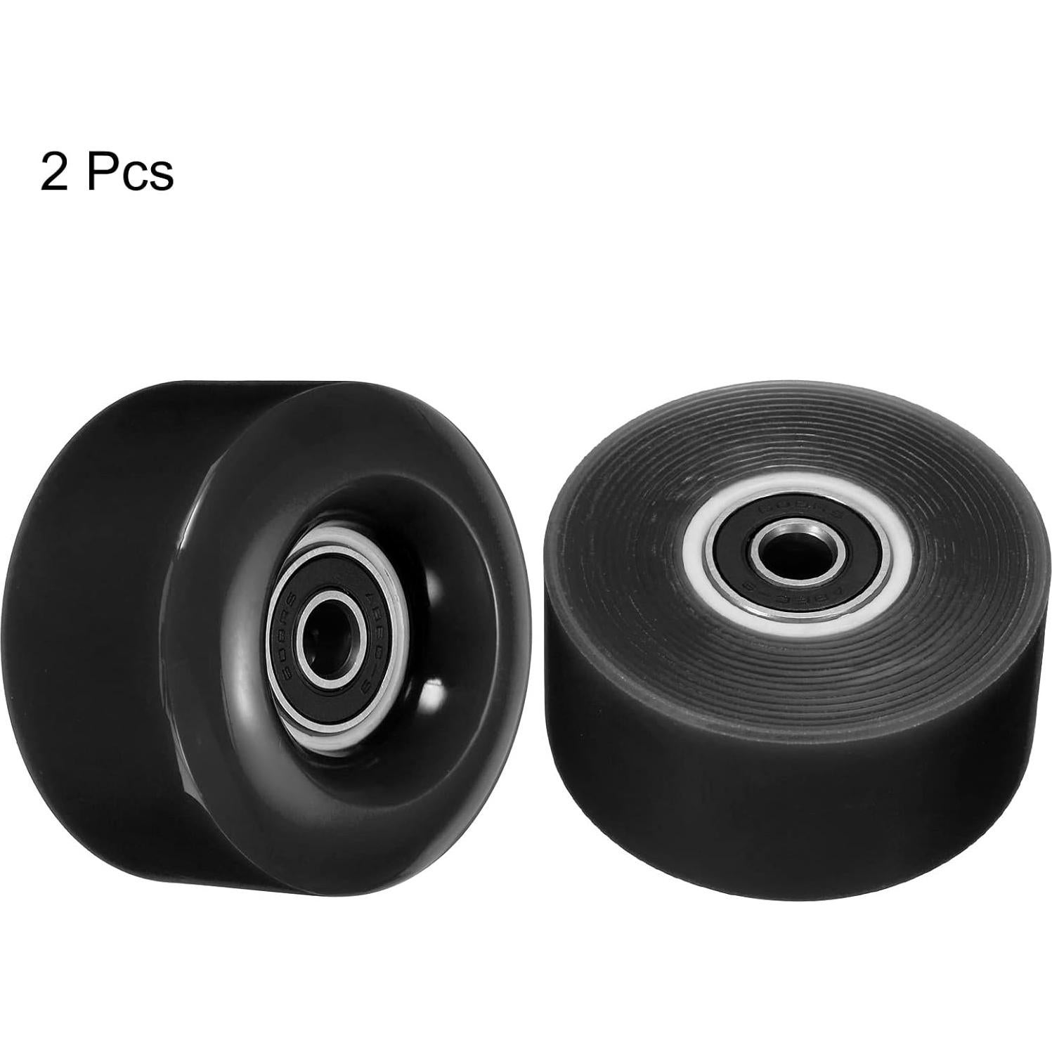 Ruedas de Patín PATIKIL PU 32x58mm Negras con Rodamientos