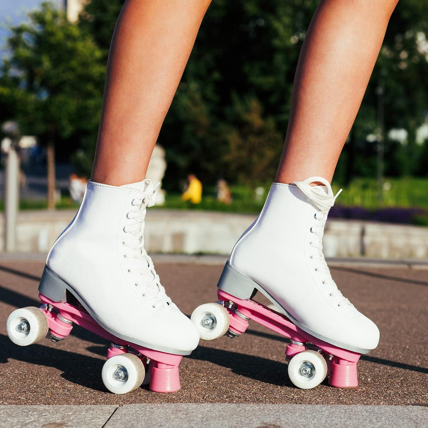 Ruedas de Patín PATIKIL PU 32x58mm Negras con Rodamientos