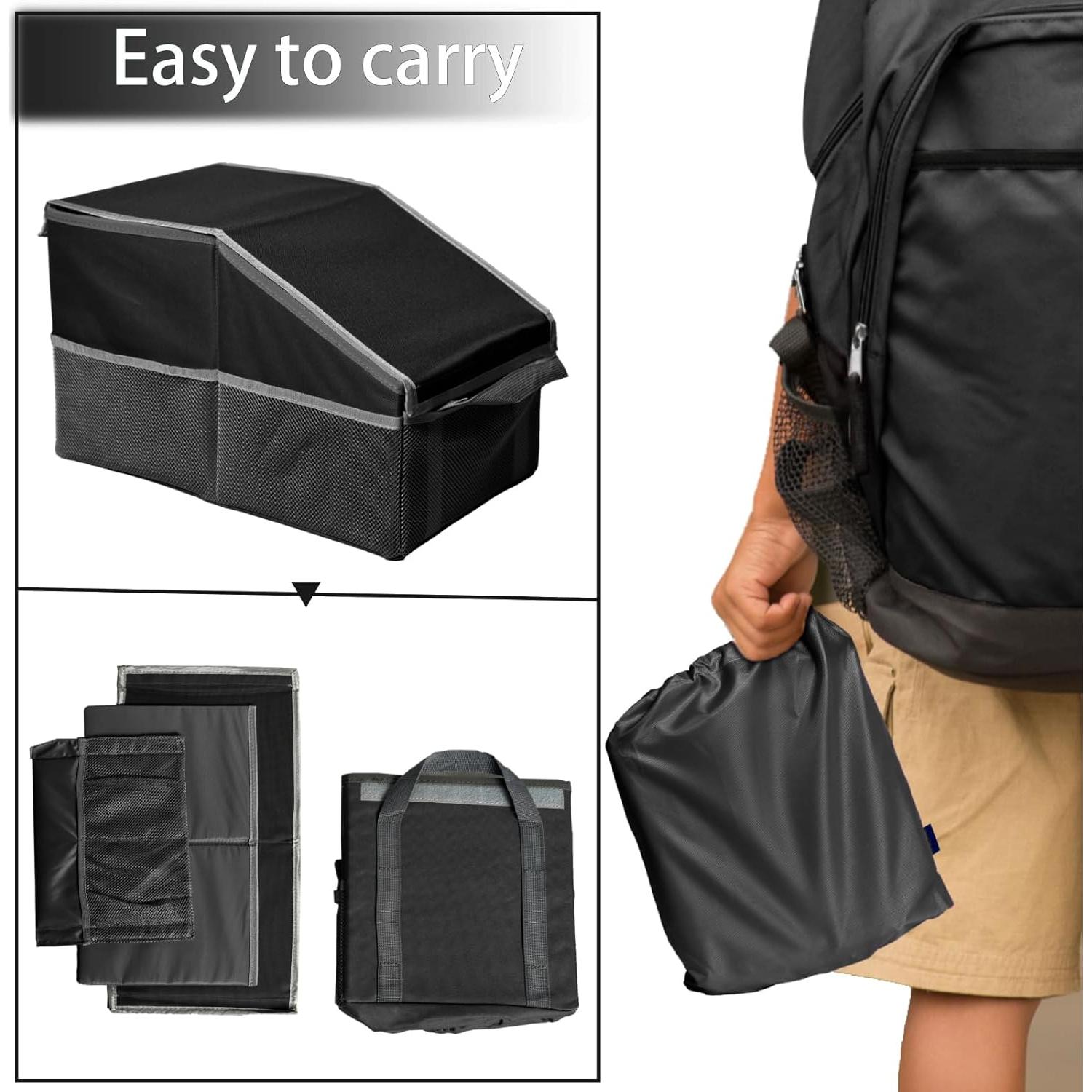 Organizador de Asiento de Coche SHUN ZHI YU Plegable Negro