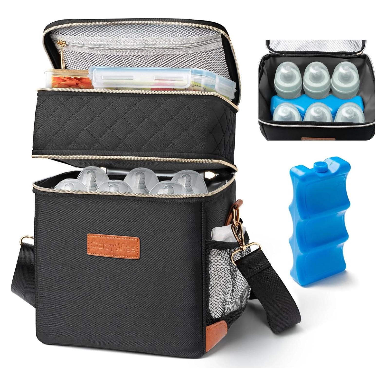 Bolsa Enfriadora de Leche Materna CarryWise SD109 11L Doble Capa
