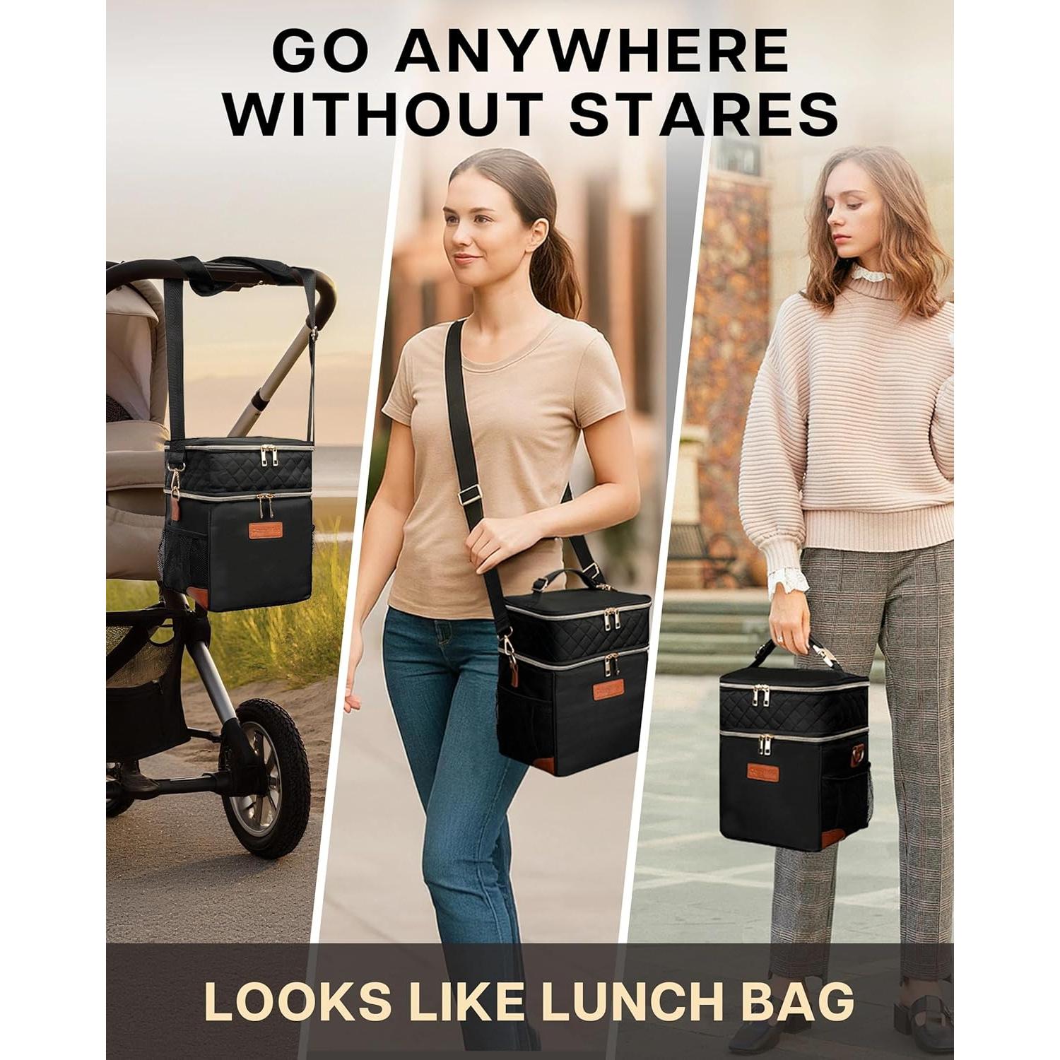 Bolsa Enfriadora de Leche Materna CarryWise SD109 11L Doble Capa