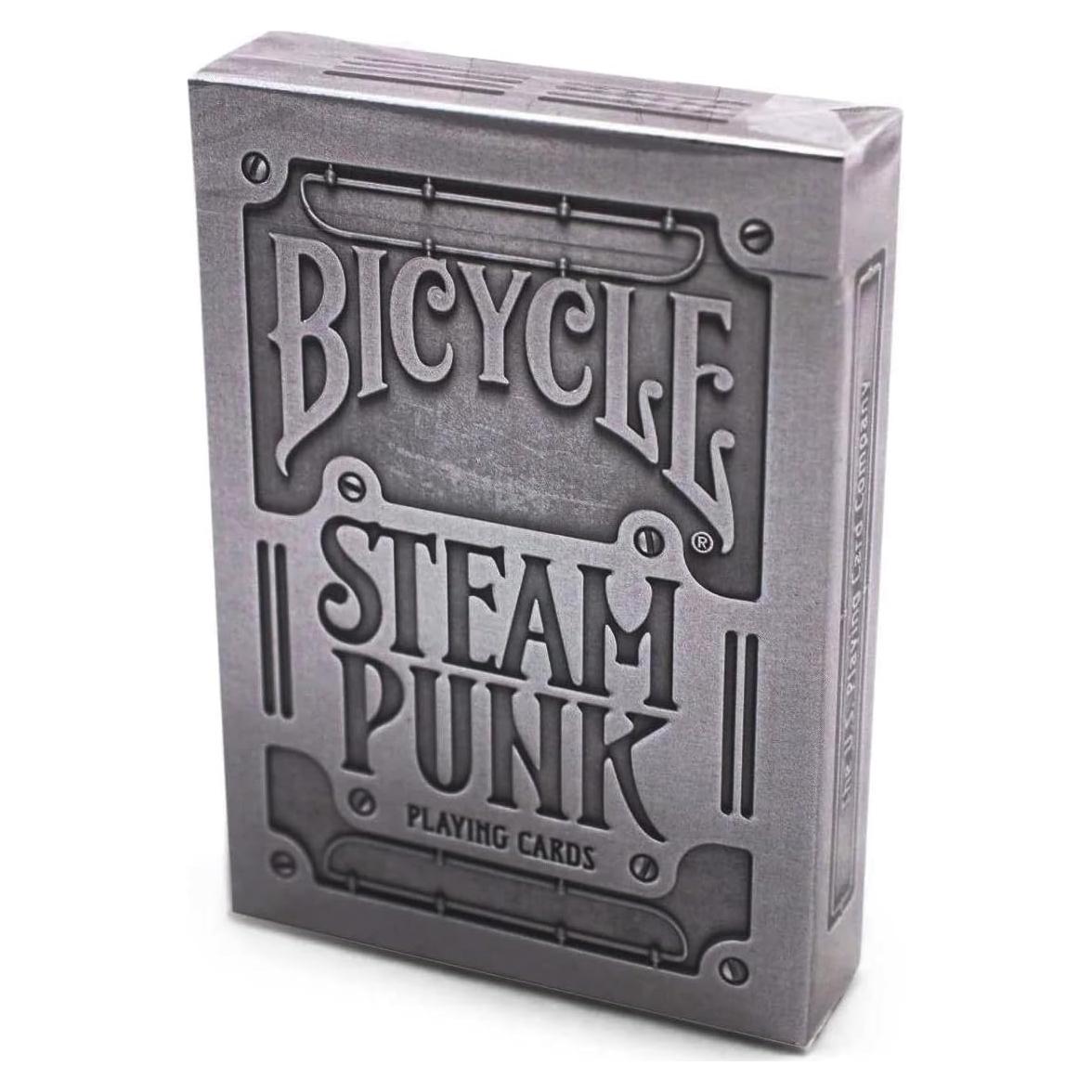 Cartas de Póker Premium Bicicleta Steampunk Plata