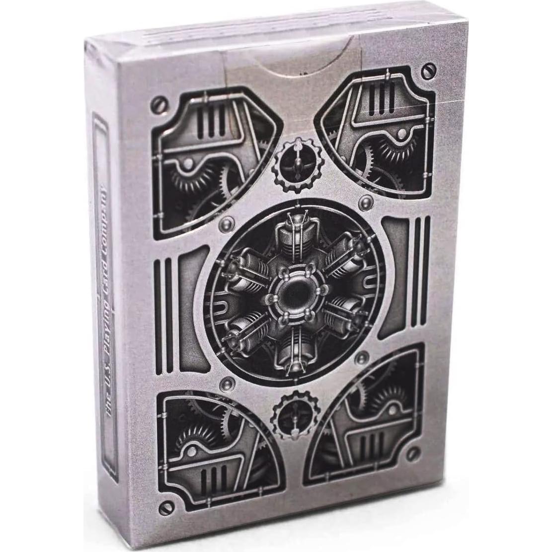 Cartas de Póker Premium Bicicleta Steampunk Plata