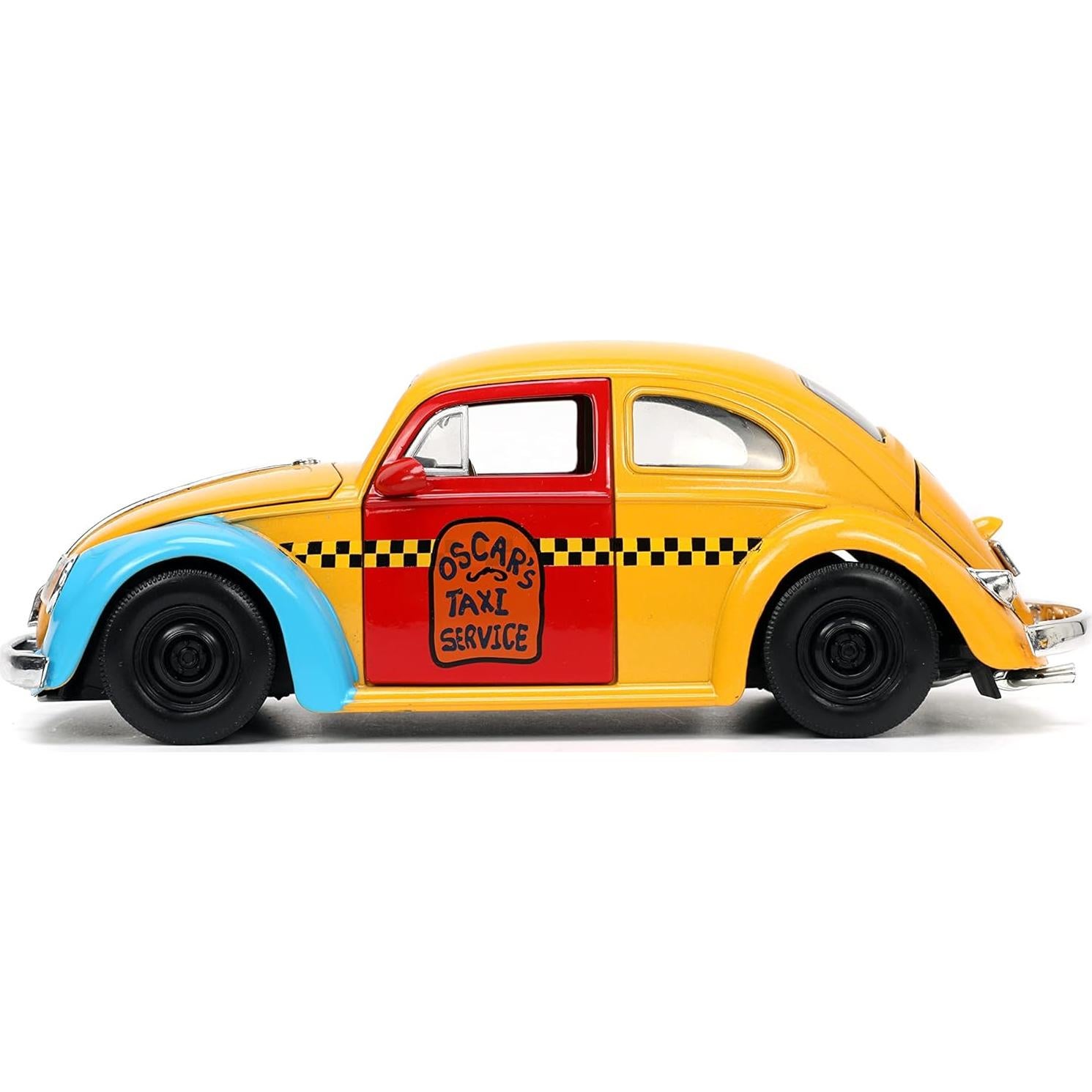 Coche de fundición Volkswagen Beetle 1959 Jada Toys con Oscar
