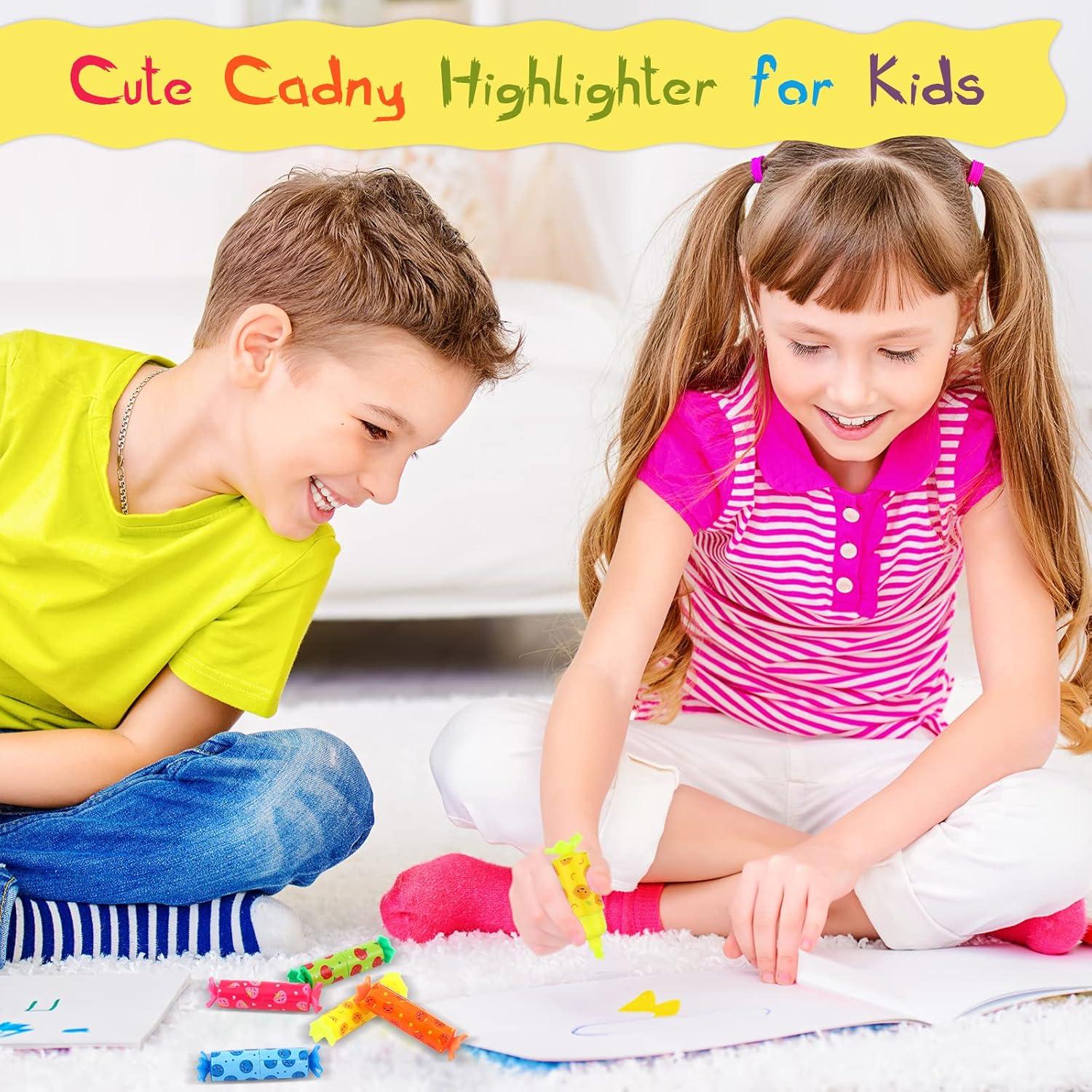 Resaltadores Mini Teling 144 Pcs Punta Cincel 6 Colores