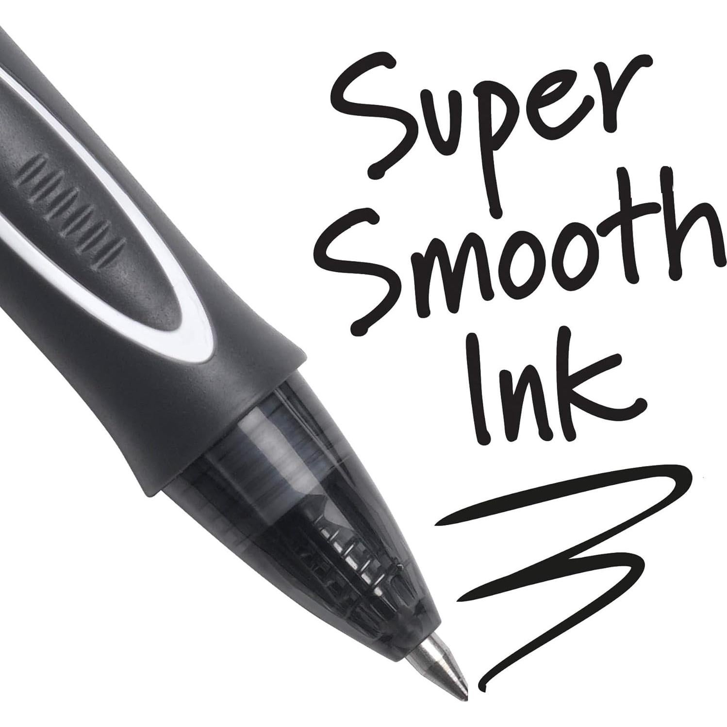 Bolígrafos de Gel BIC Gel-Ocity Rápido Secado 0.7mm 3 Unidades