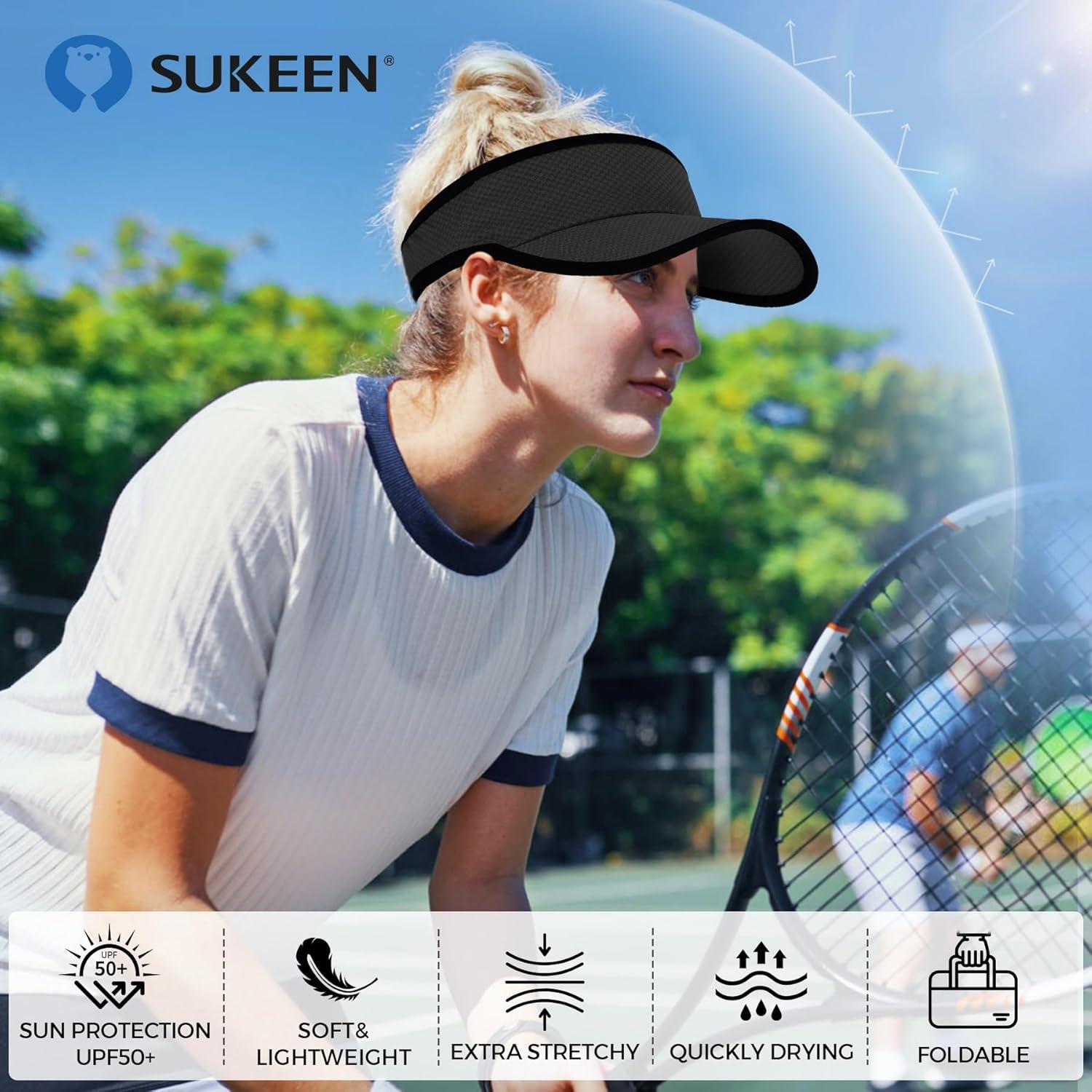 Gorra Deportiva Plegable Sukeen Unisex con Protección Solar