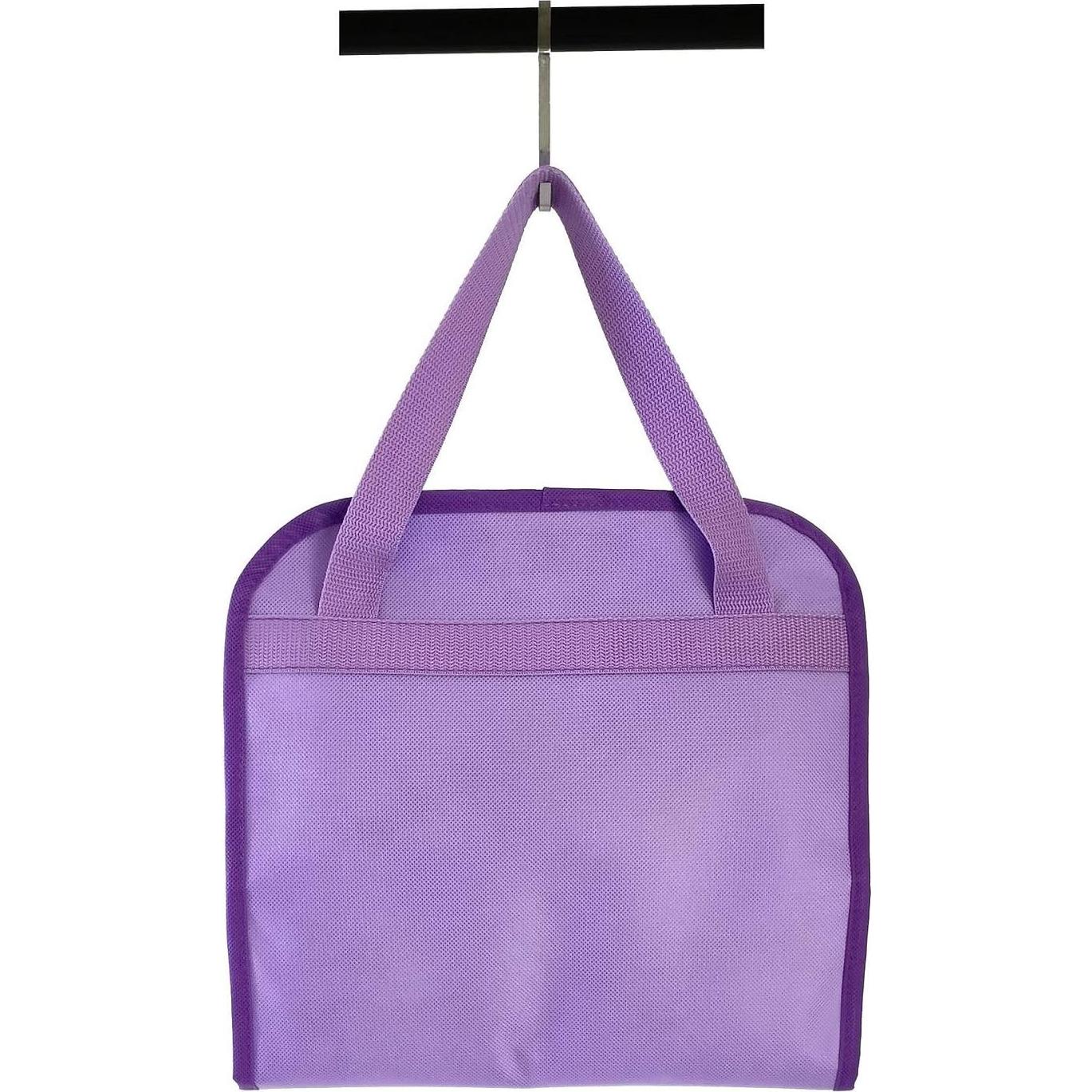 Organizador de Joyas Colgante ANIZER Púrpura 8 Bolsillos