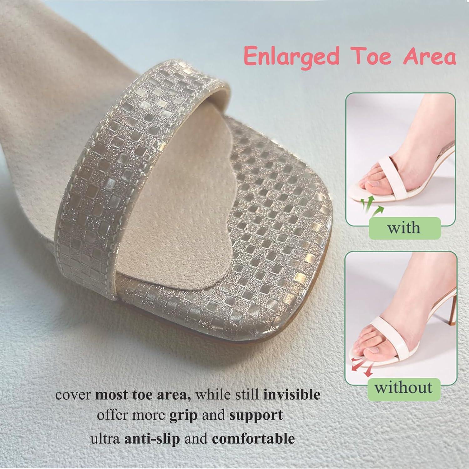 Inserciones Antideslizantes de Piel de Cerdo Marnunu 3/4 para Tacones