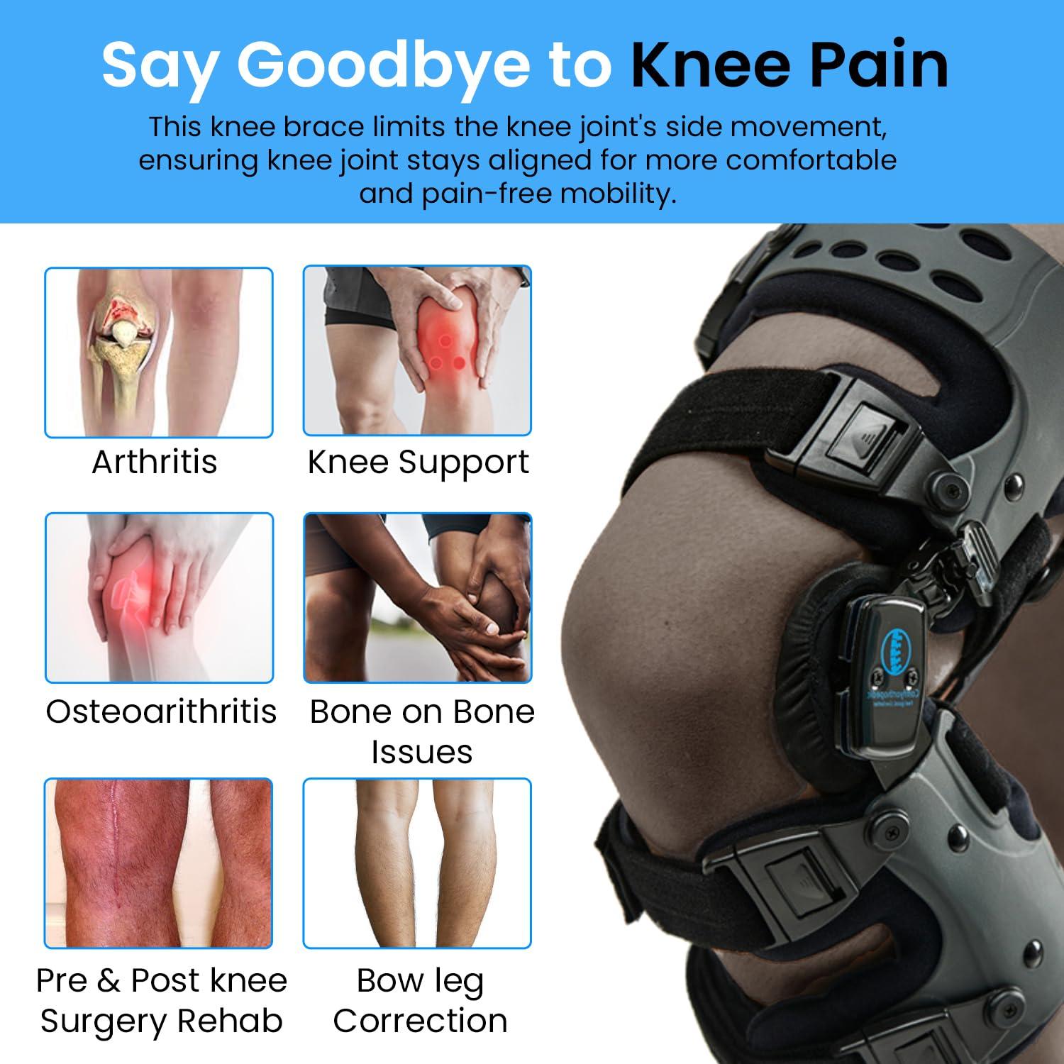 Férula Descompresiva OA Mejorada Comfyorthopedic Izquierda 81cm