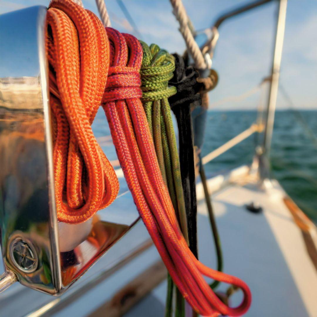 Cuerda de Camping Nylon 9mm 15 Metros Emergency Zone Negra