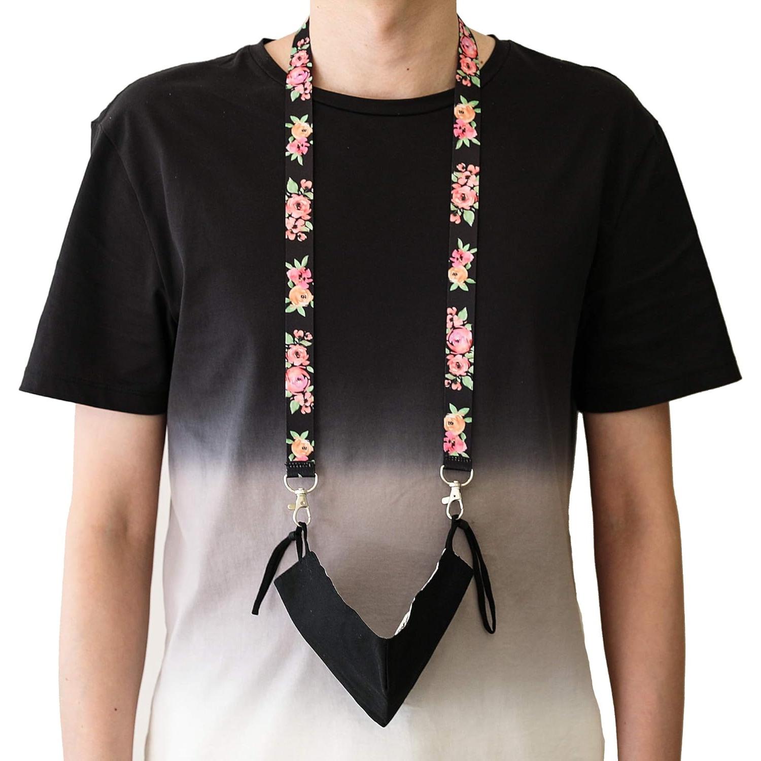 Soporte de Collar con Lanyard Ajustable Hanna Roberts - 4 Piezas