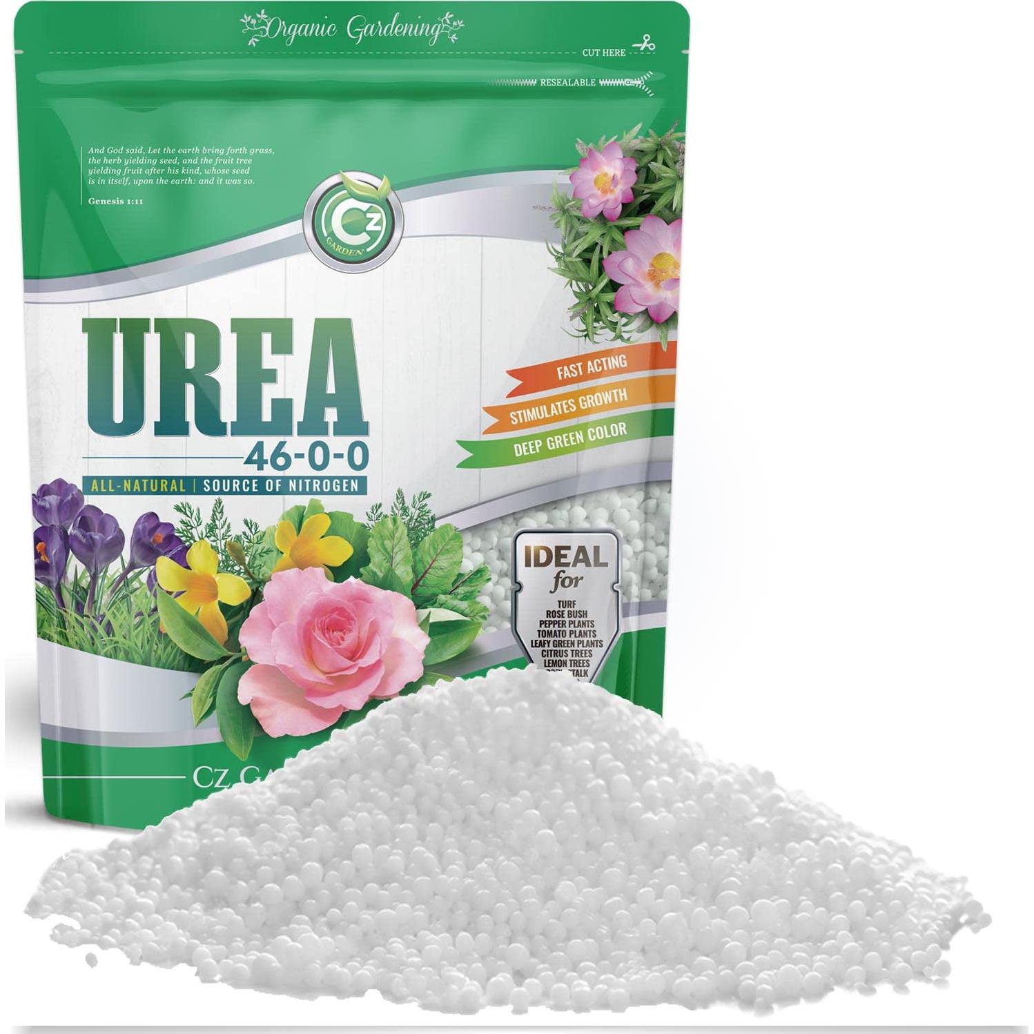 Fertilizante Urea 46-0-0 Cz Garden 2.27KG para Jardín