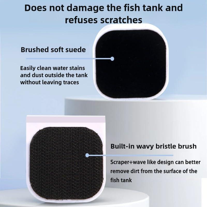 Limpiador Magnético para Acuarios Fish Power - 19-76 L