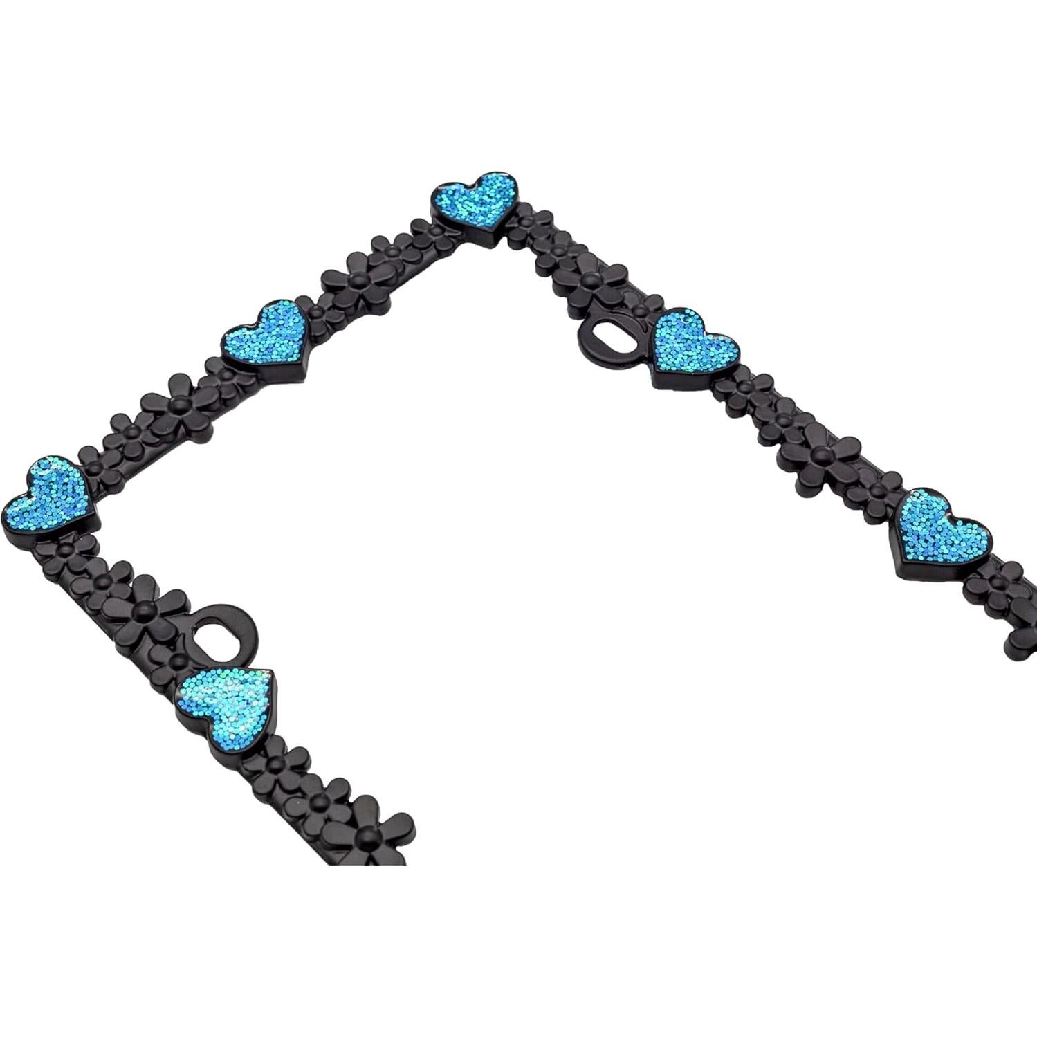 Marco de Placa de Licencia Creathome Corazón Margarita 30.5x15.5cm