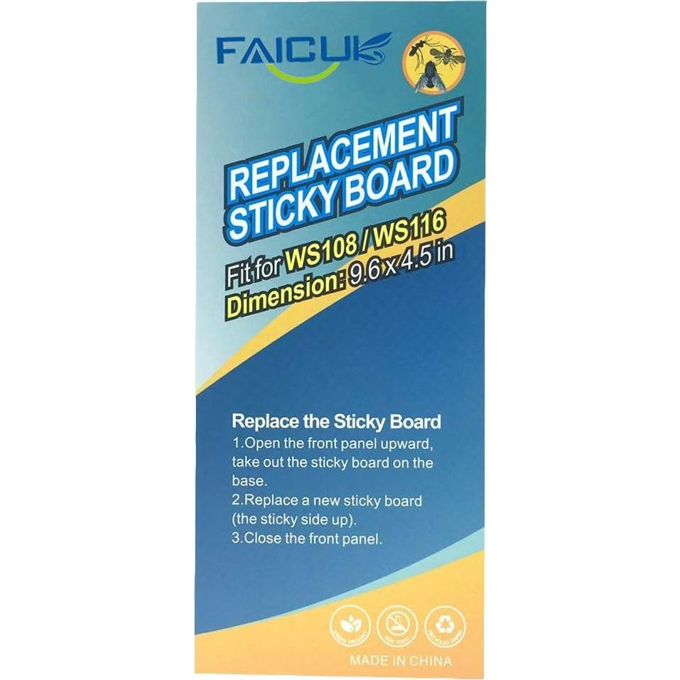 Placas adhesivas de reemplazo Faicuk WS108 - Paquete de 10