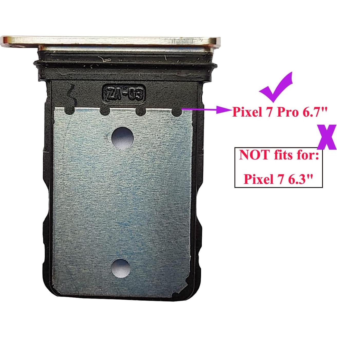 Soporte Bandeja SIM Google Pixel 7 Pro 6.7" Ubrokeifixit Hazel