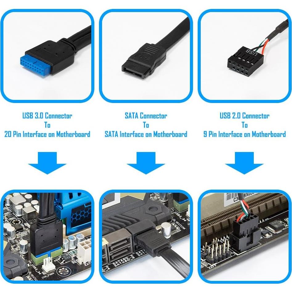 Hub USB 3.0 Kingwin KW525-3U3CR con Lector de Tarjetas SD y USB-C