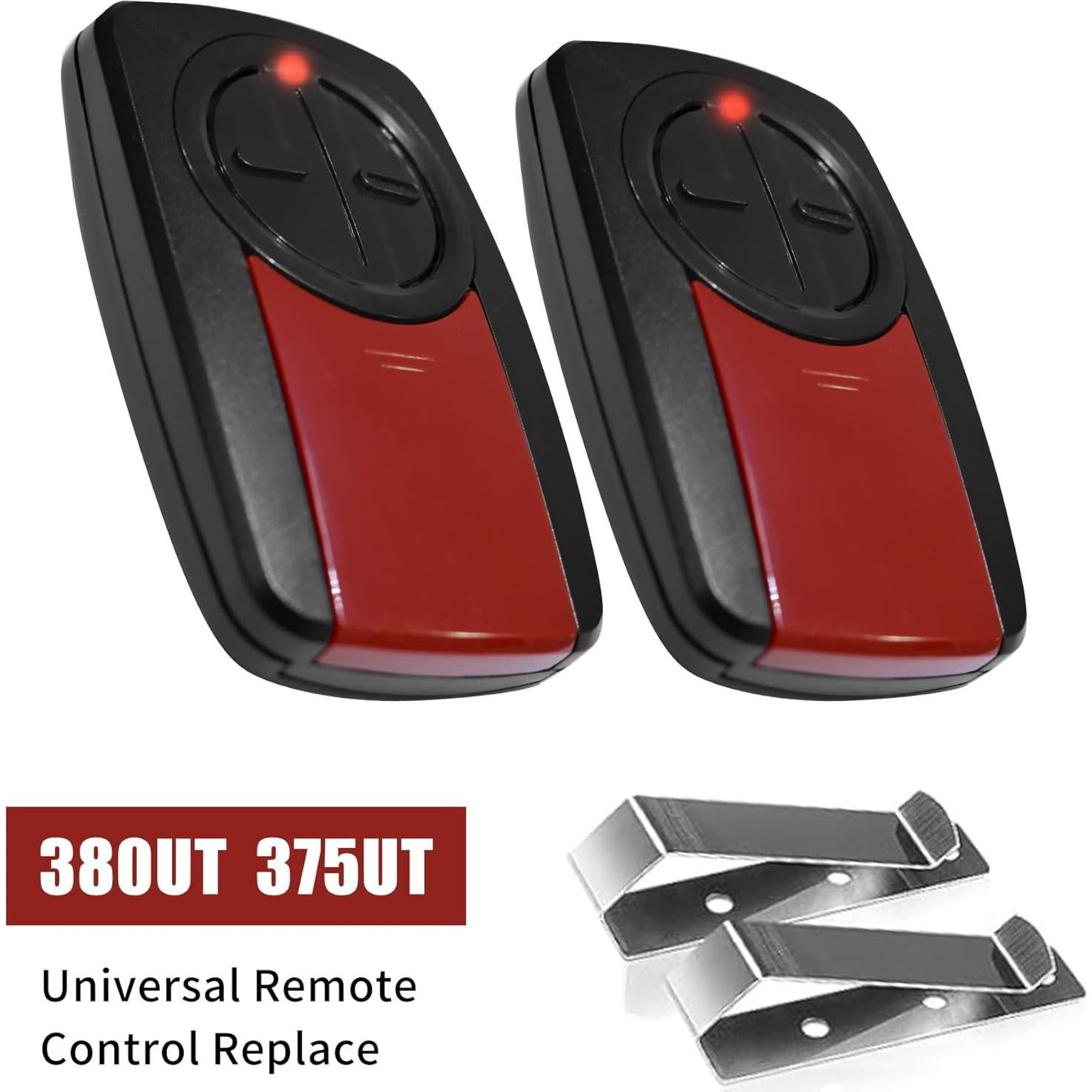 Control Remoto Universal Liftmaster 380UT para Garaje - Plata