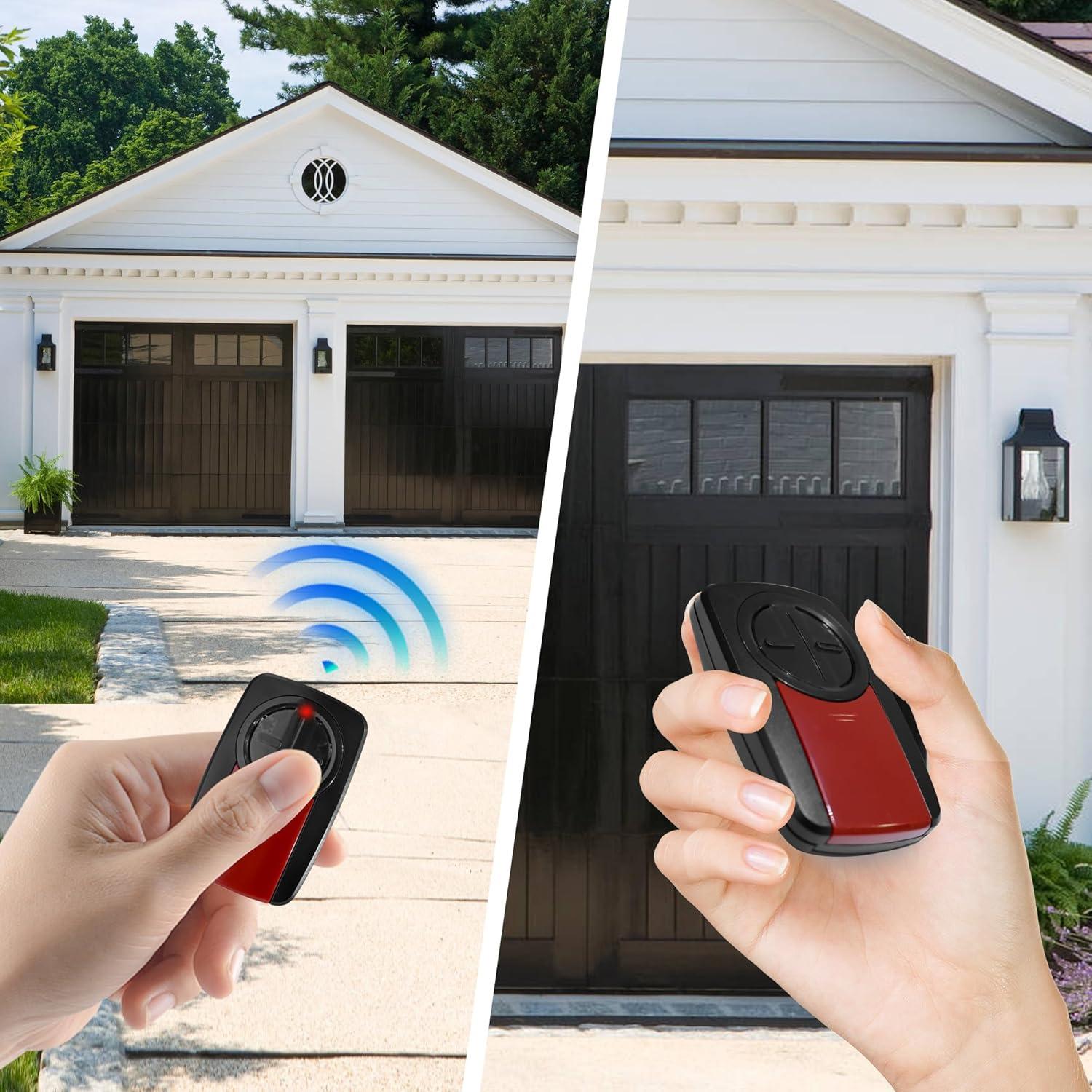 Control Remoto Universal Liftmaster 380UT para Garaje - Plata