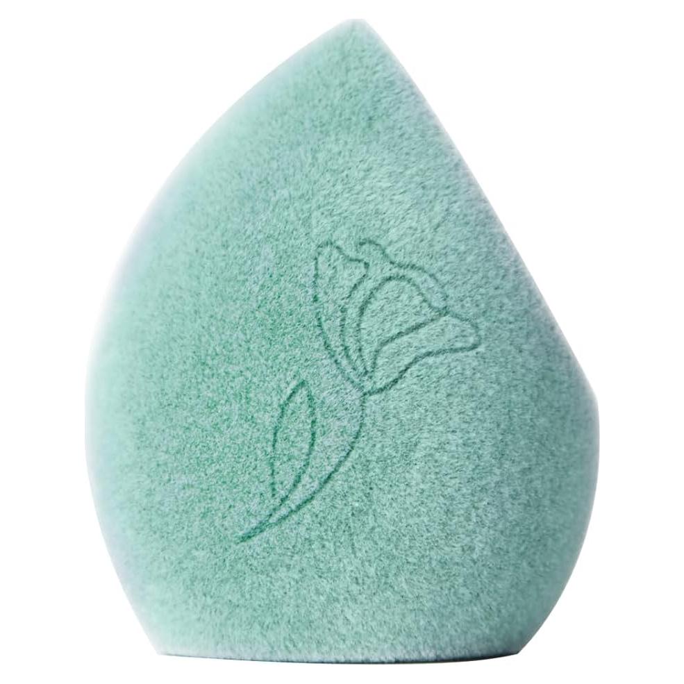 Esponja de Maquillaje JUNO & Co. Doble Capa Microfibra Verde