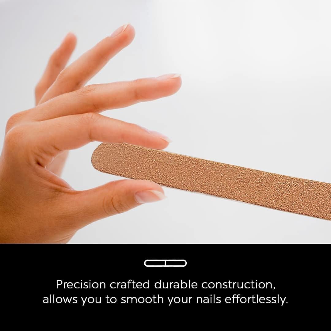 Juego de Lima de Uñas Profesional Peak 20 Piezas para Manicura